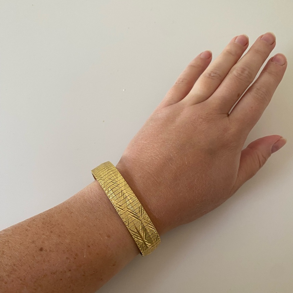 Vintage Italian 14k gold bracelet